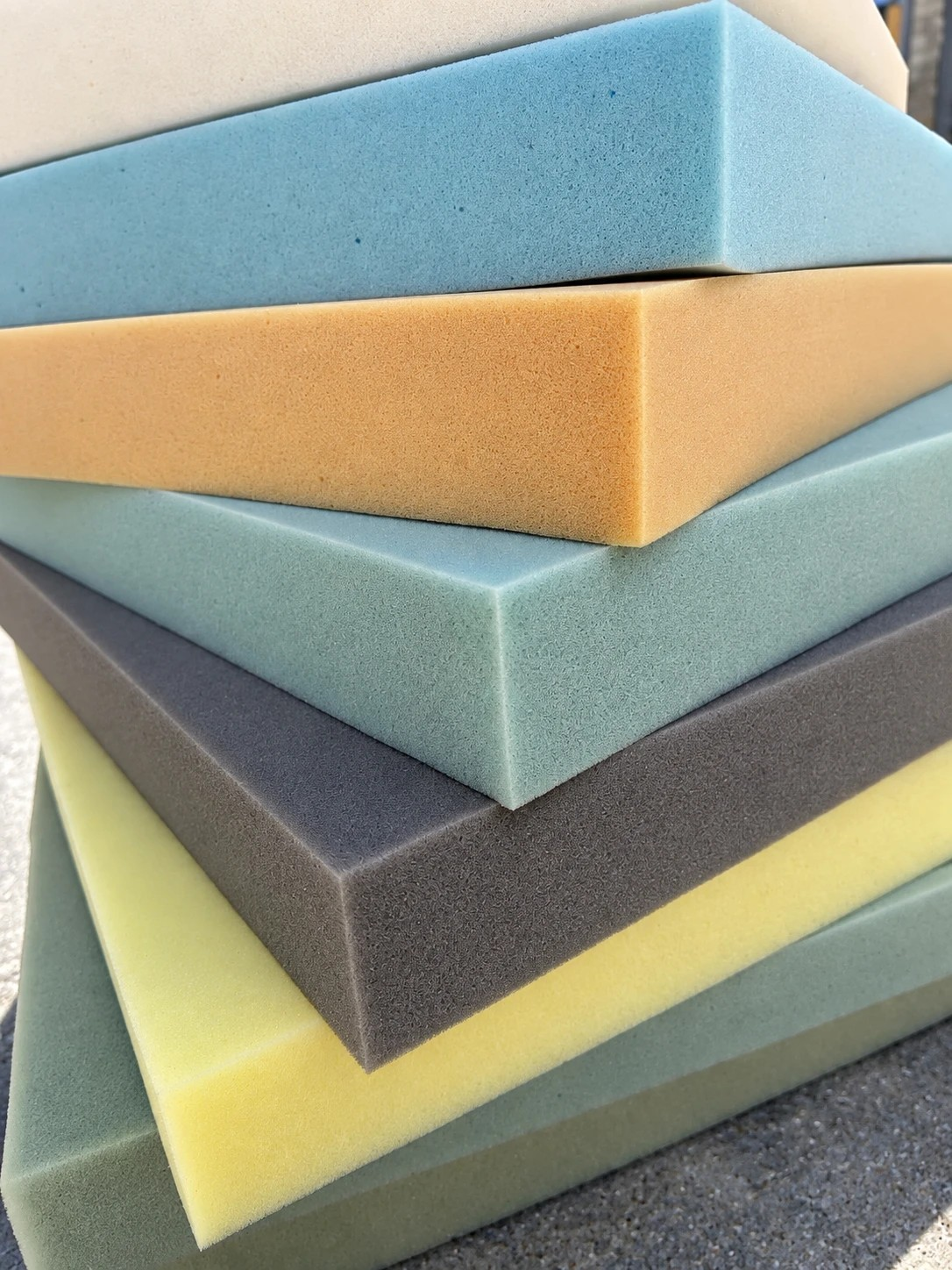 Open Cell Polyurethane Foam colours