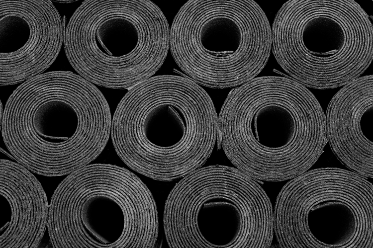 Rubber flooring texture